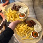 Cevapcici mit Pommes