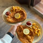 Schnitzel mit Pommes